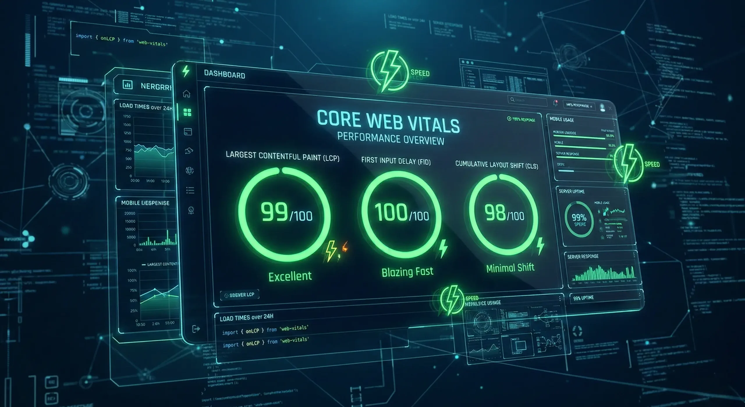 Google Core Web Vitals and page speed optimization for healthcare websites